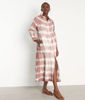 Picture of LAURICE TIE-DYE GREEN COTTON MAXI DRESS